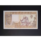 West African States Ivory Coast 1000 Francs 1987 XF+