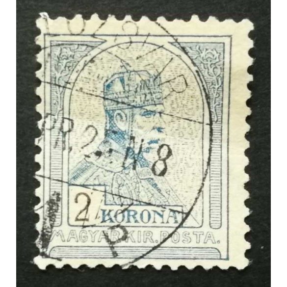 Hungary 1900 King Franz Joseph 2 K. perf. 12 : 11 3/4 (KO)LOZSVÁR used