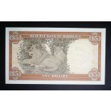 Rodézia 5 Dollars 1972 UNC-