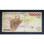 Burundi 10000 Francs 2018 UNC