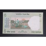 India 5 Rupees 2002 UNC 