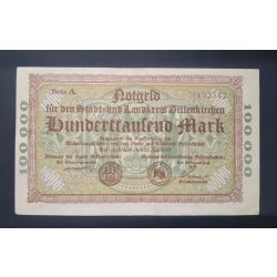 Germany Gelsenkirchen 100000 Mark 1923 VF+