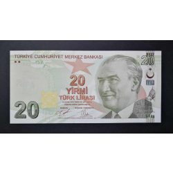 Turkey 20 Lira 2020 Unc