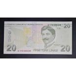 Turkey 20 Lira 2020 Unc