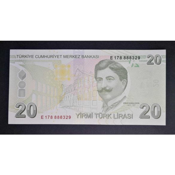 Turkey 20 Lira 2020 Unc