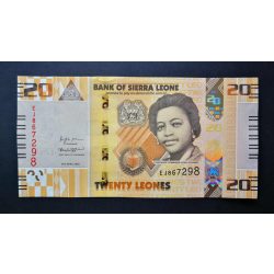 Sierra Leone 20 Leones 2022 UNC 