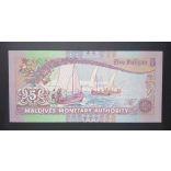 Maldives 5 Rufiyaa 2011 UNC