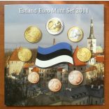 Estonia 9 pieces euro set 2011 UNC 