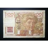 France 100 Francs 1952 F