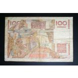 France 100 Francs 1952 F