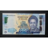 Malawi 200 Kwacha 2022 UNC 