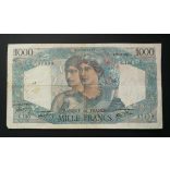 France 1000 Francs 1945 F-