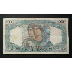 France 1000 Francs 1945 F-