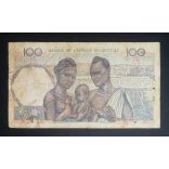 French West Africa 100 Francs 1948 F-