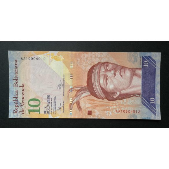 Venezuela 10 Bolivares 2014 Unc