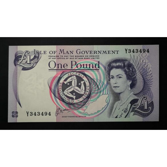 Isle of Man 1 Pound 1991 UNC
