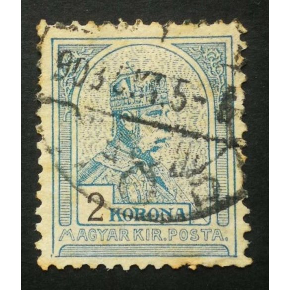 Hungary 1900 King Franz Joseph 2 K. perf. 12 : 11 3/4 used