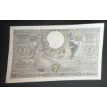 Belgium 100 Francs 20 Belgas 1938 XF