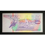 Suriname 2000 Gulden 1995 UNC
