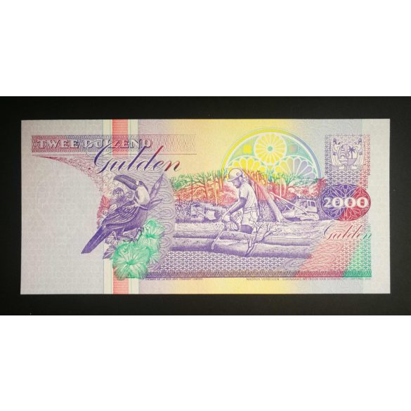 Suriname 2000 Gulden 1995 UNC
