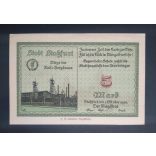 Németország Stassfurt 5 Mark 1919 XF