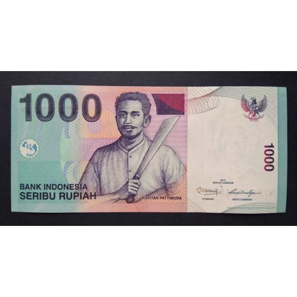 Indonézia 1000 Rupiah 2011 Unc