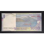Indonesia 1000 Rupiah 2011 Unc