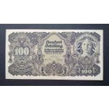 Ausztria 100 Schilling 1945 XF+