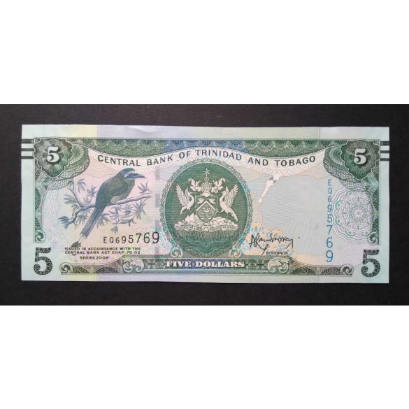 Trinidad and Tobago 5 Dollars 2006 UNC