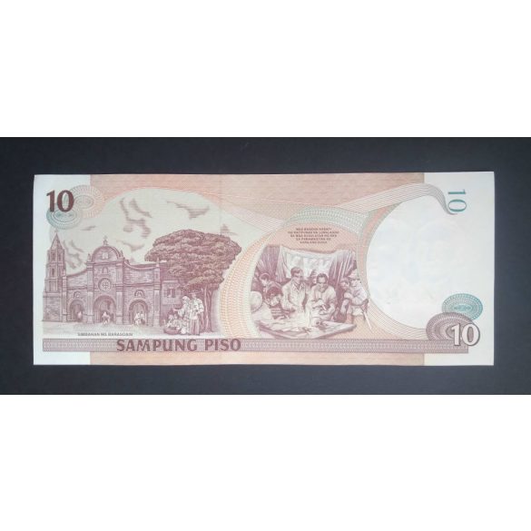 Philippines 10 Piso 2001 aUNC