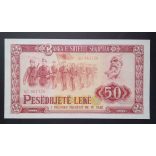 Albania 50 Leke 1976 Unc