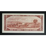 Canada 2 Dollars 1961 UNC