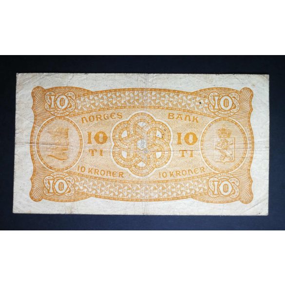 Norway 10 Kroner 1941 F