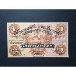 Ausztria 10 Heller 1920 Unc Gumpoldskirchen