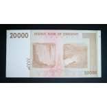 Zimbabwe 20000 Dollars 2008 XF