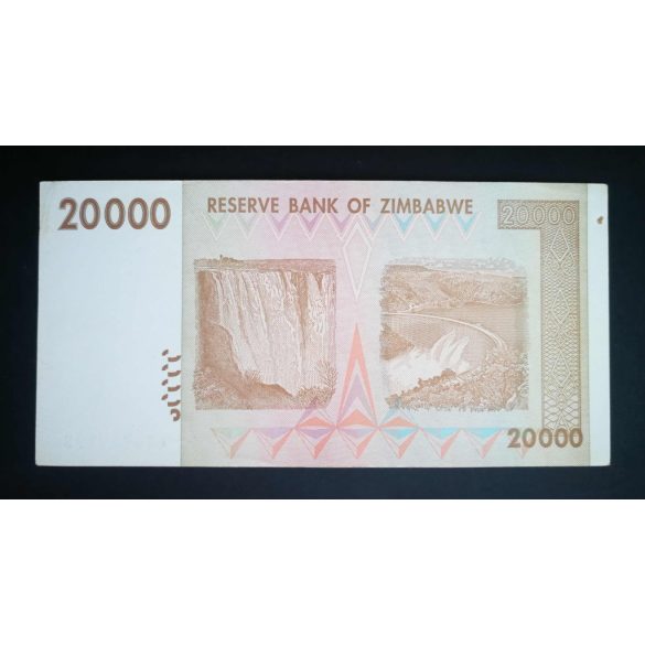 Zimbabwe 20000 Dollars 2008 XF