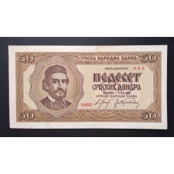 Szerbia 50 Dinara 1942 XF+