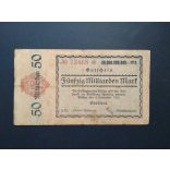 Germany 500 Billion Mark 1923 Passau F