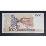 Brazil 1 Cruzado Novo 1989 Unc