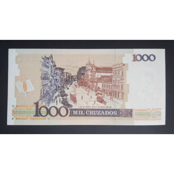 Brazil 1 Cruzado Novo 1989 Unc