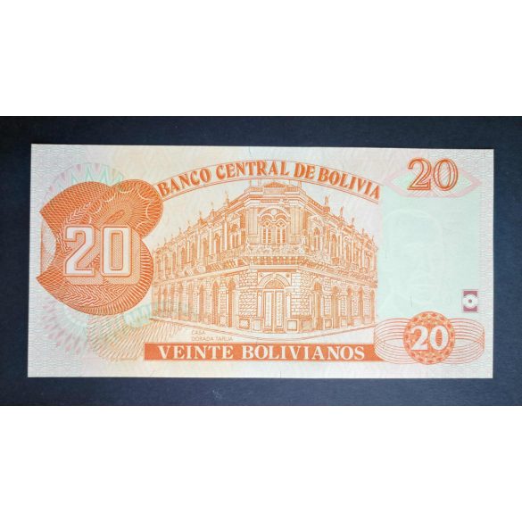 Bolivia 20 Bolivianos 1986 UNC