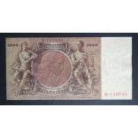 Germany 1000 Reichsmark 1936 UNC-