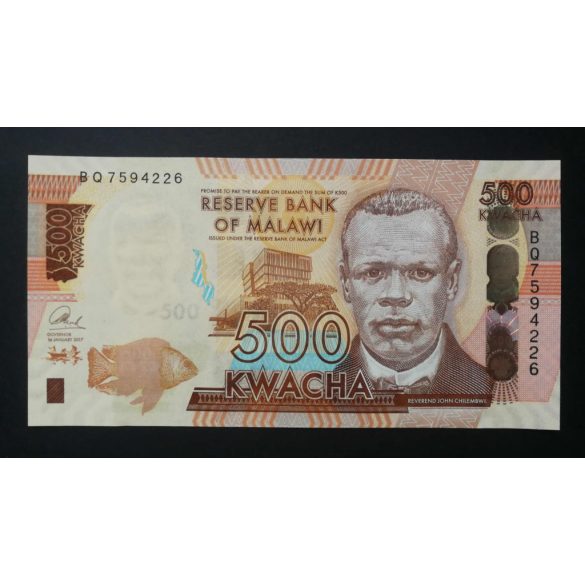 Malawi 500 Kwacha 2017 UNC