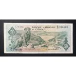 Congo 50 Francs 1962 F+
