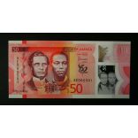Jamaica 50 Dollars 2022 UNC 