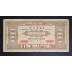 Poland 50000 Marek 1922 F