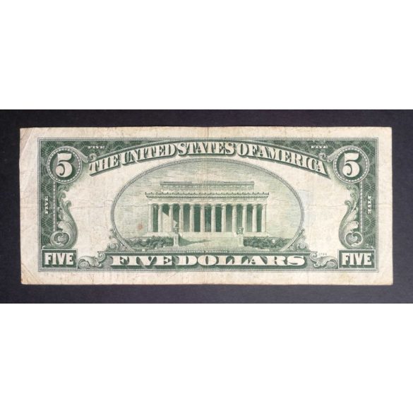 USA 5 Dollars 1934 F