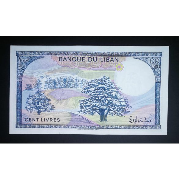 Lebanon 100 Livres 1983 aUnc+