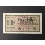 Germany 1000 Mark 1922 XF