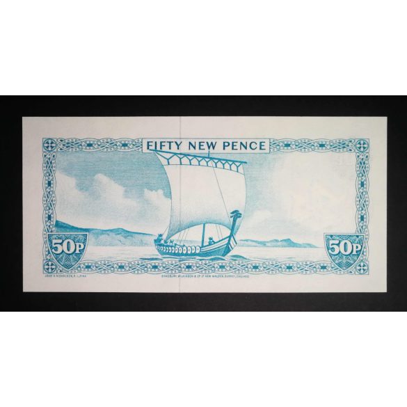 Isle of Man 50 New Pence 1979 UNC